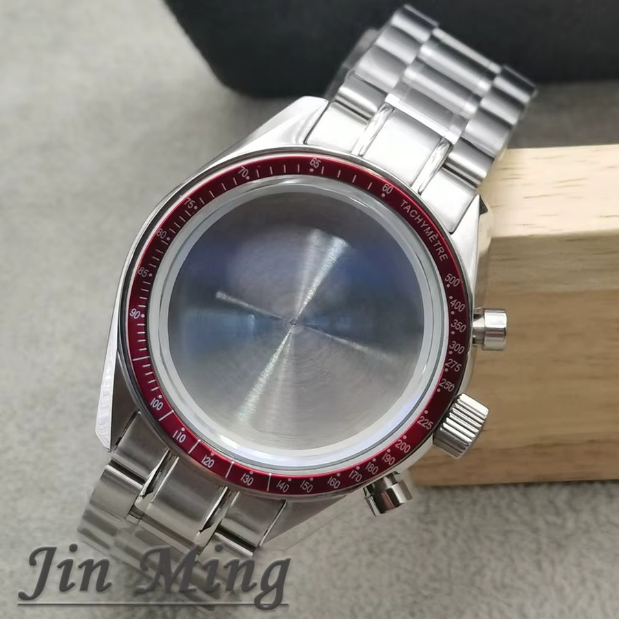 LUJIE Uhrenarmband Edelstahl, Silber, 39,7 mm - Bild 3
