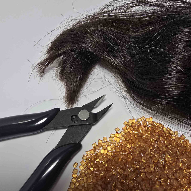 Lanshii Keratin-Bond-Schneidezange für K-Tip und U-Tip Fusion Bonds - Bild 1