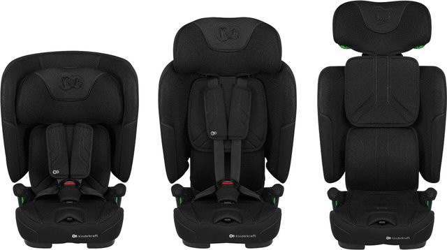 Kinderkraft Kindersitz FIX2GO in Schwarz mit ISOFIX, i-Size und faltbarer Funktion - Bild 3