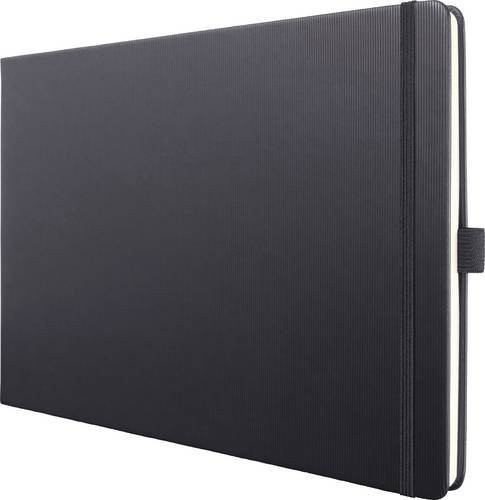 Sigel Notizbuch CO204 in Schwarz mit 66 Blatt DIN A4 und Stiftschlaufe - Bild 1