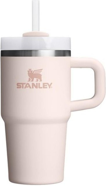 Stanley Quencher H2.0 FlowState Tumbler Trinkbecher mit Griff Rose Quartz 591 ml - Bild 1
