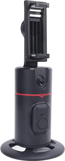 KONNWEI Automatischer Gesichtsverfolgungsstabilisator für Smartphones mit KI-Gesichtserkennung und Bluetooth, Schwarz - Bild 1