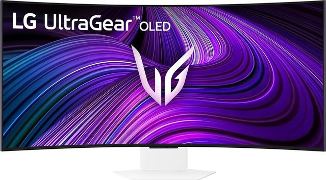 LG UltraGear 39GX90SA-W OLED Gaming-Monitor, gebogen, 99,1 cm, QHD 1440p, 240 Hz, Schwarz - Bild 1