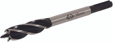 C.K Schlangenbohrer T2944-20 mit SDS-Plus Aufnahme, Durchmesser: 20 mm, Gesamtlänge: 160 mm, Farbe: Silber - Bild 1