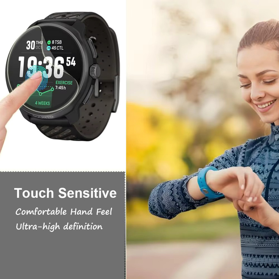 Suunto Displayschutzfolie TPU, transparent, Unisex - Bild 5