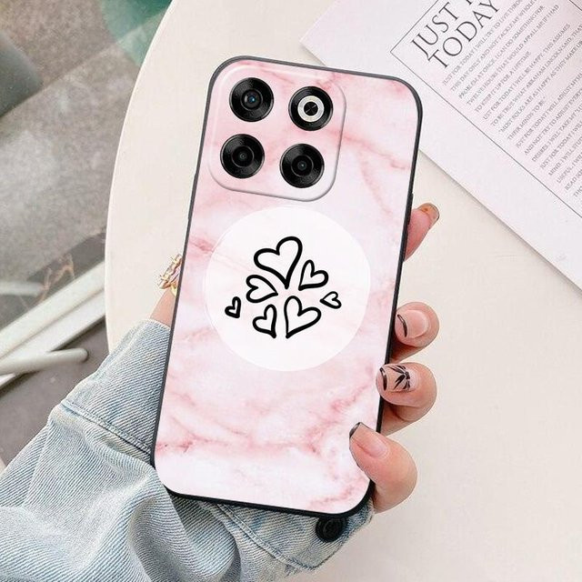 ZTE Nubia V70 Handyhülle mit Astronaut Design aus Silikon in Pink für ZTE Blade V70 Vita - Bild 1