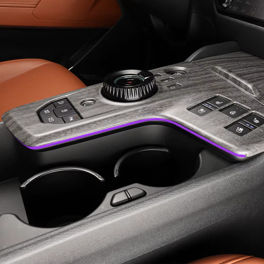 TYWZ Tuning Center Knob Panel Konsole Rahmen Abdeckung für Kia Sportage NQ5 2026 in Grau - Bild 5