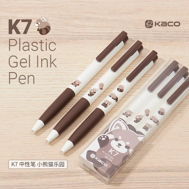 Kaco Gel-Stift Panda Park Serie in Schwarz - Bild 3