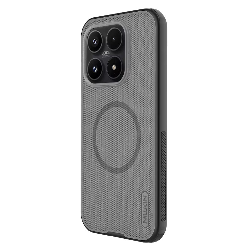 Nillkin Super Frosted Shield Pro Magnetische Hülle für Xiaomi Mi 17 5G, Ultradünne Hartschale mit MagSafe-Kompatibilität, Schwarz/Transparent - Bild 4
