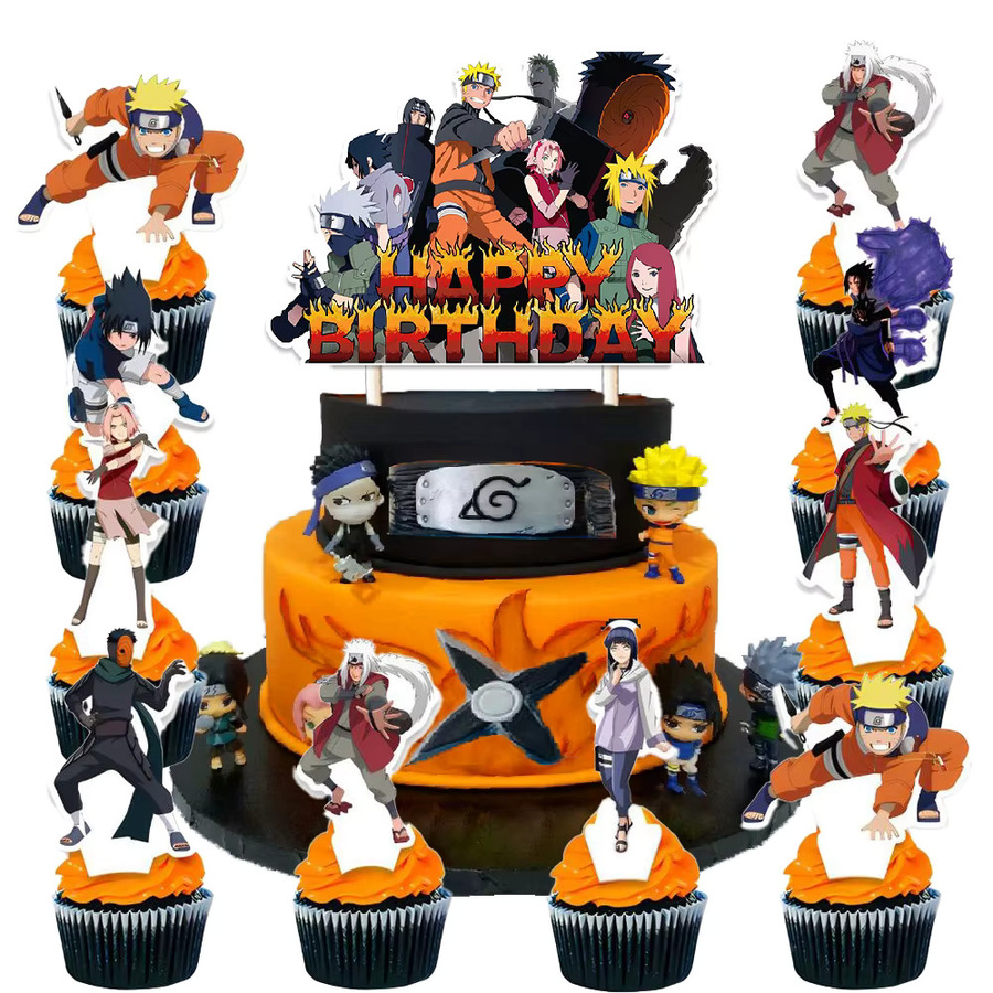 Bandai Naruto Figur, Kuchen Topper, Geburtstag Party Supplies - Bild 2