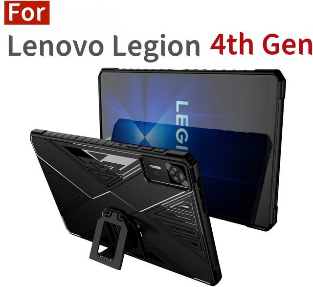 Schutzhülle mit Ständer Design für Lenovo Legion Y700 2025 4. Generation 8,8 Zoll TB322FC in Schwarz - Bild 1