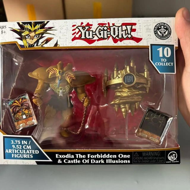 Yiran toy 1 Duel Monsters Actionfigur Rote Augen Drache Harpie Dame Torwächter Burg der Dunklen Illusionen - Bild 1