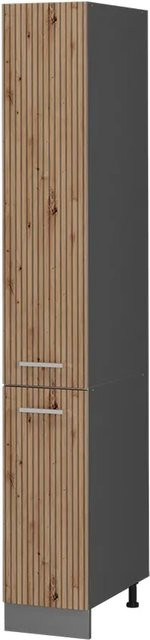 Vicco R-Line Apothekerschrank Medizinschrank für die Küche in Artisan-Eiche und Anthrazit, B/T/H: 30,0 x 48,54 x 207,0 cm - Bild 1