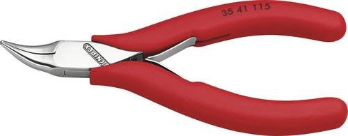 Knipex Elektronik-Greifzange mit durchgestecktem Gelenk rot, Länge: 115 mm - Bild 1