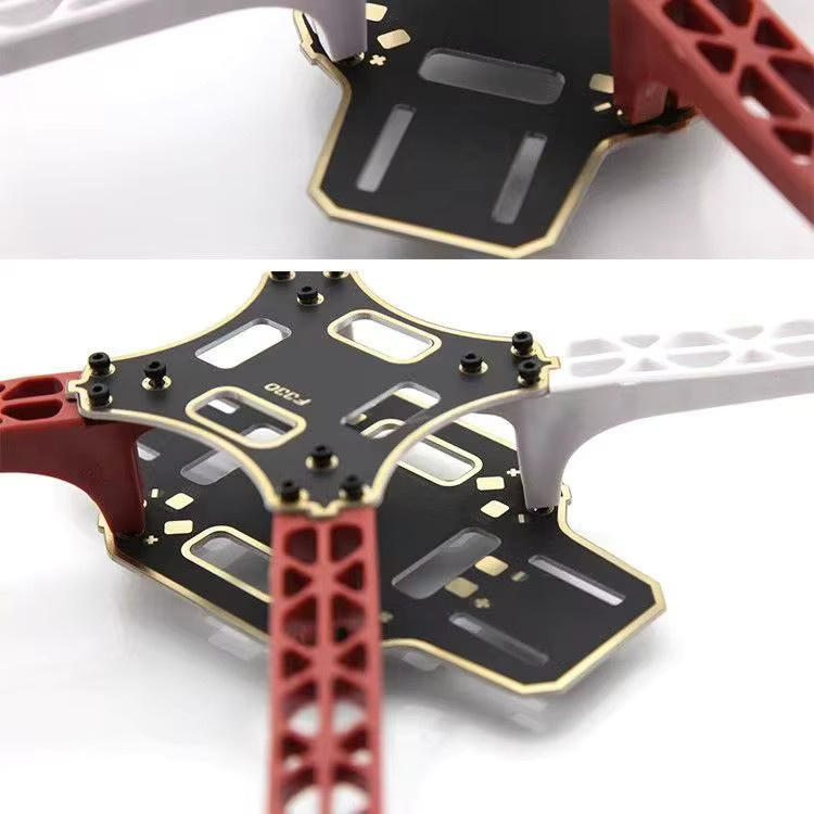 ZHOUCHEN F330 Rack-Antenne Quadrocopter Rahmen mit Goldplatinen-PCB für Wettbewerbs-Drohnen in Gold - Bild 4