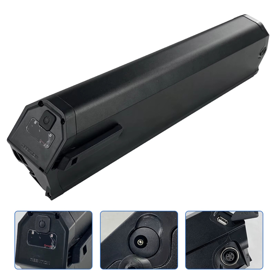 KGK E-Bike Akku Sabre Plus Starter Semi Hidden Li-Ion Pack, Schwarz, kompatibel mit 36V und 48V - Bild 1