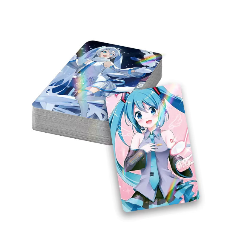Bandai Hatsune Miku Postkarte, Grußkarte, bunt - Bild 3