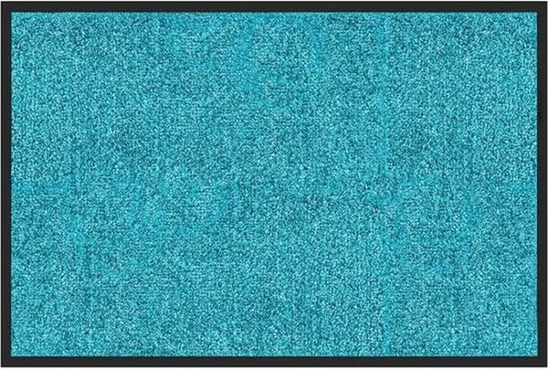 Karat Schmutzfangmatte Rhine Fußmatte Türvorleger in Türkis, B/T: 60 x 40 cm