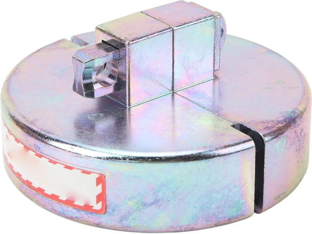 Painter Lockout Tagout Fass Sicherheitsverschluss aus Zinklegierung in Silber für 72 bis 85 mm Fassspundverschluss - Bild 1