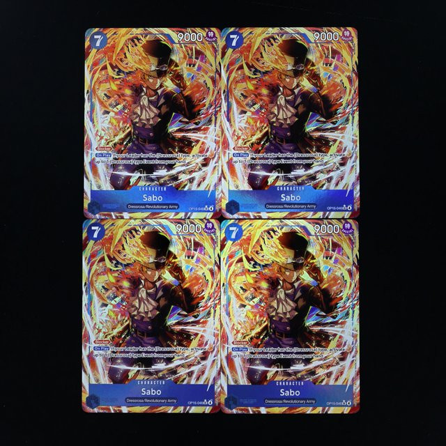 Bandai One Piece Sabo, Sammelkarten, Blau, Englisch - Bild 1