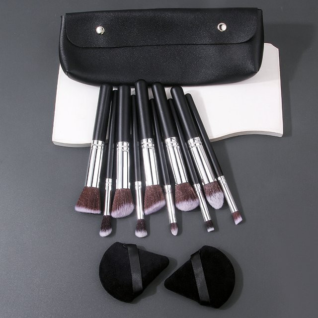 KOSSHOW Make-up-Pinsel-Set, 13-teilig, mit Aufbewahrungstasche, Unisex - Bild 1