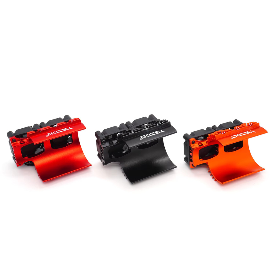 YSIDO RC-Motor-Kühlkörper mit Einzel-/Doppel-Lüfter, Zubehör, Metall - Bild 2
