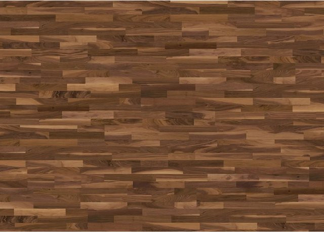Living by HARO Parkett Schiffsboden Amerikanischer Nussbaum, braun, B: 18,0 cm, T: 220,0 cm, H: 1,35 cm - Bild 1
