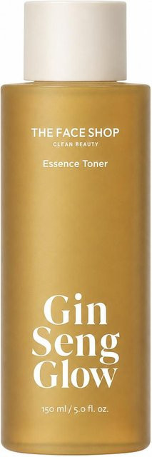 The Face Shop Ginseng Glow Essence Toner, 150 ml, mit Niacinamid, Panthenol, Hyaluronsäure - Bild 1