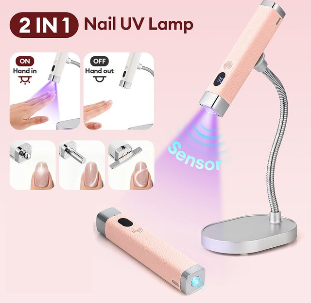 Foreverlily UV-LED-Nageltrockner-Lampe, Unisex - Bild 1