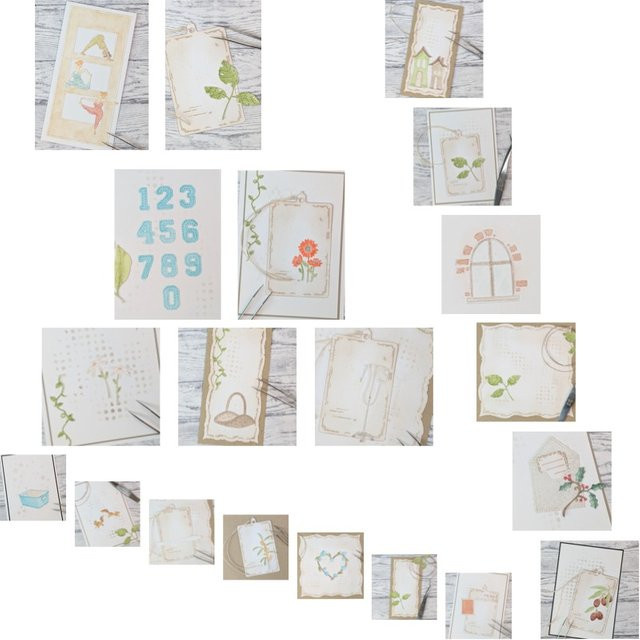 Stanzform Yoga Frauen für Scrapbooking und DIY-Grußkarten, Multicolour - Bild 1