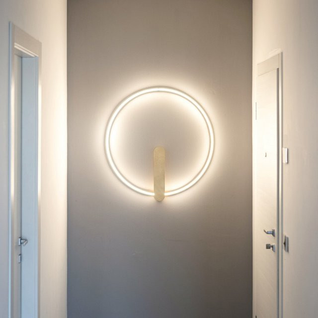 TeamItalia Leggera Parete 65 LED-Wandleuchte in Gold/Messing mit warmweißem Licht (2700K) - Bild 1