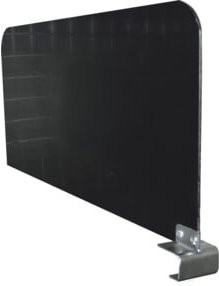 VARIOfit Fachteiler aus Kunststoff in Schwarz, Tiefe: 61,5 cm - Bild 1