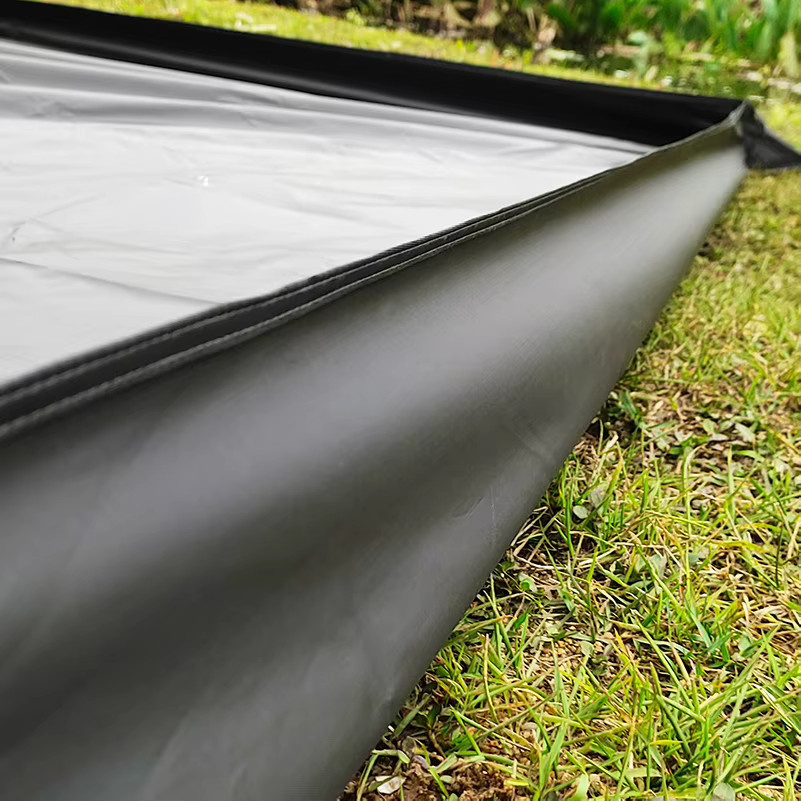 Wasserdichte Camping Matte aus Oxford Polyester von HIDE WALKER in Schwarz, 300 x 250 cm - Bild 2