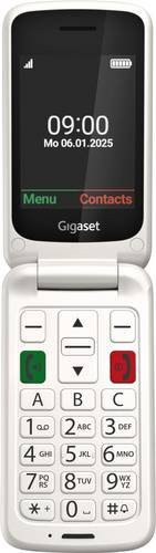 Gigaset GL 595 Seniorenhandy in Pearl White mit SOS-Taste und Android-Betriebssystem - Bild 1
