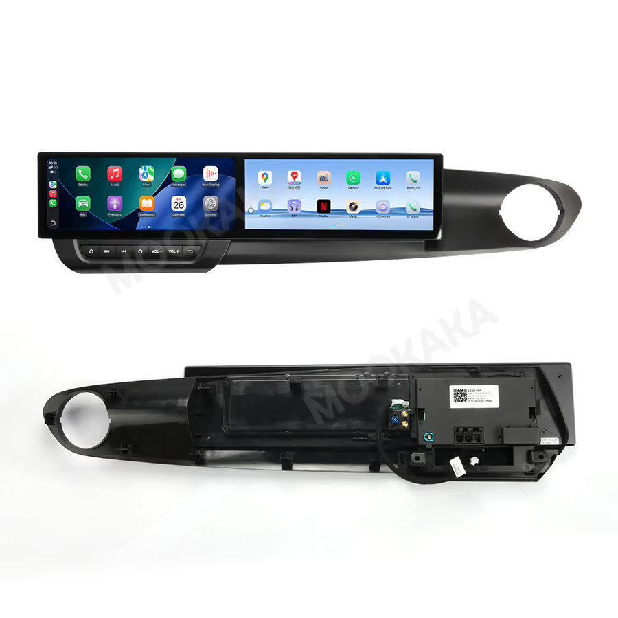 PENGGPS Dual 12,3 Zoll Wireless Carplay Multimedia Display mit Android Auto Touchscreen für Chevrolet Camaro 2016-2025, Schwarz - Bild 6