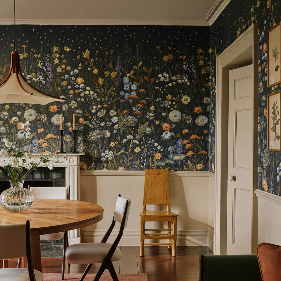 House of Hackney Tapete Prataria Galaxias mit floralem Naturdesign aus Vlies - Bild 1