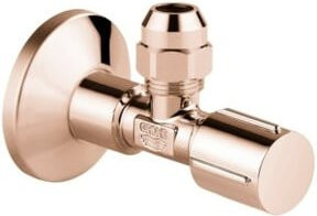 Grohe Eckventil 1/2" Wandmontage in Gold - Bild 1