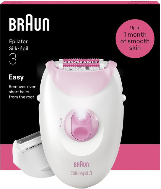 Braun Epilierer Silk-épil 3, Unisex, weiß - Bild 1