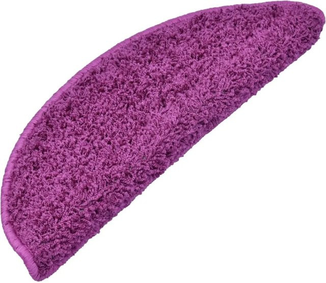 vidaXL Treppenmatten 15 Stück, Violett, selbstklebend und rutschfest, B/T/H: 65 x 21 x 4 cm - Bild 1