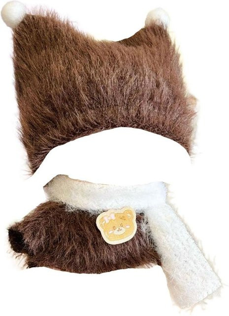Yiran toy Winterpuppenkleidung Set, Plüsch / Textil, Braun, ab 3 Jahre - Bild 1