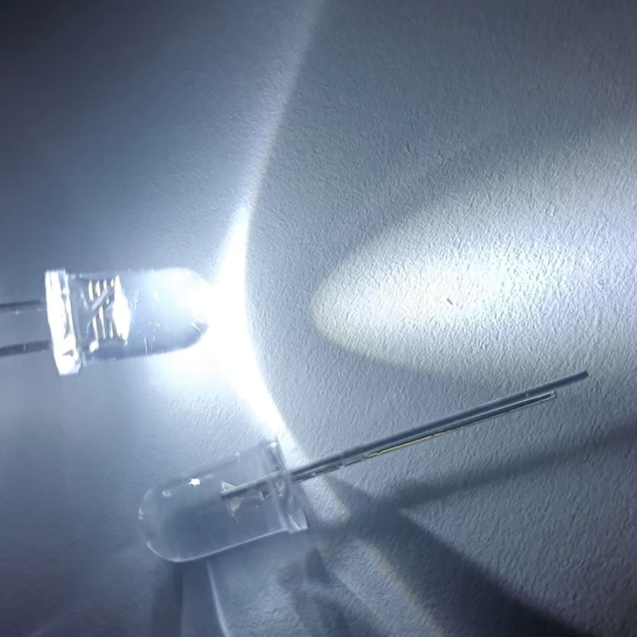 100 Stück TAKEY Runde LED Ultra Helle Leuchtdioden in verschiedenen Farben und Größen 5mm, 8mm, 10mm - Bild 2