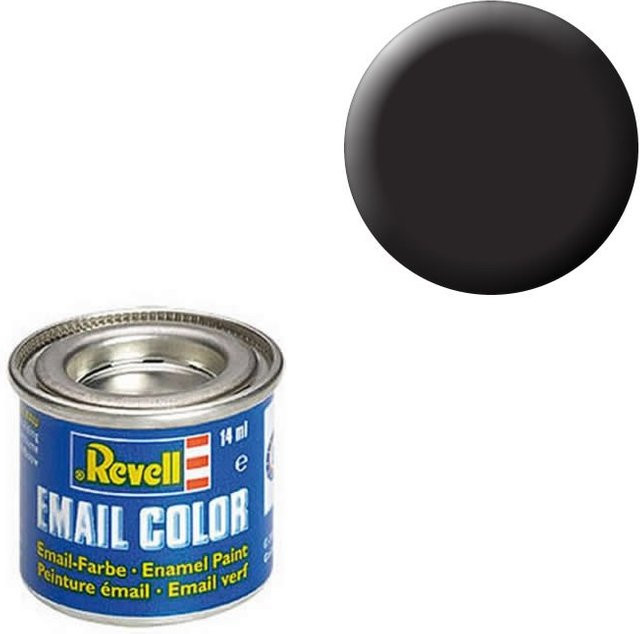 Revell Email Color Teerschwarz matt, 14ml - Bild 1