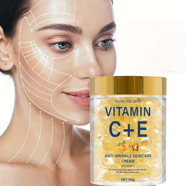 Water Ice Levin Vitamin C+E Anti-Falten-Hautpflegecreme mit Retinol und Hyaluronsäure - Bild 1