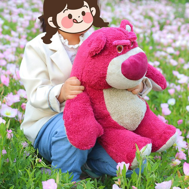 Disney Lotso Bär Plüschkissen, Stofftier, Plüsch / Textil - Bild 1