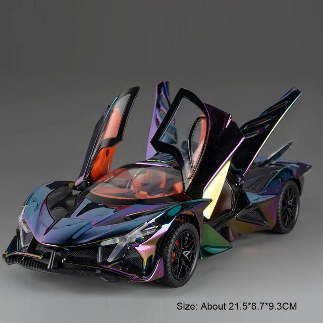 Linyi toy car Apollo Evo Ie Supersportwagen Modell, 1:24, ab 14 Jahren - Bild 1