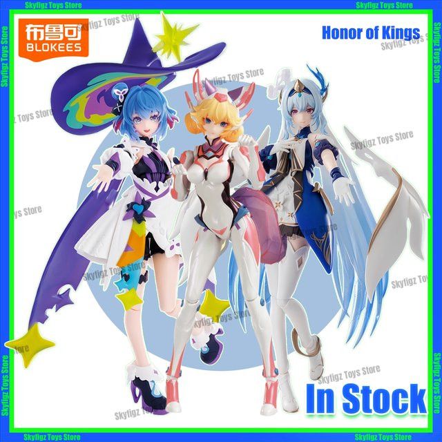 Blokees Fox Daji Wunder-Edition Honor of Kings Da Qiao Xiao Qiao Actionfigur Multicolor - Bild 1