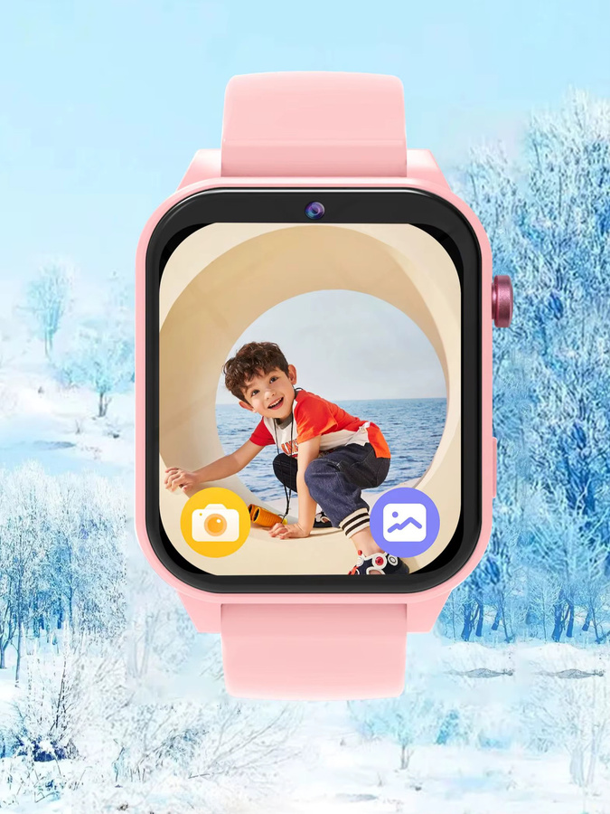 SIMSONLAB Smartwatch, Blau, Kunststoff, Kinder - Bild 6