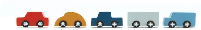 Plantoys Miniautos Set, Fahrzeuge, ab 3 Jahre - Bild 1