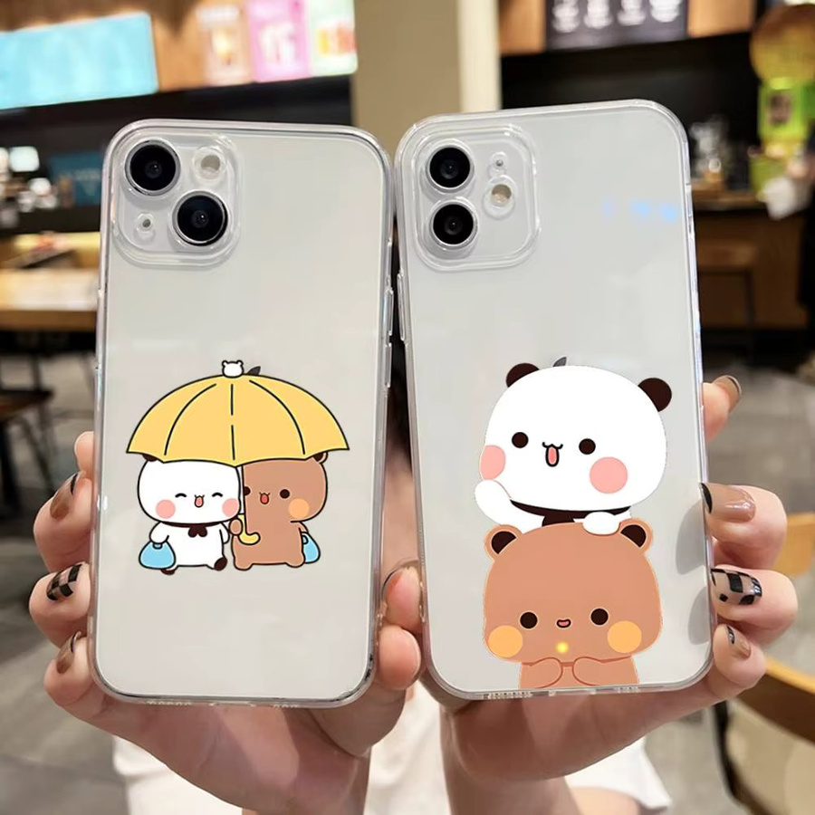 Yier-BUBU Handyhülle für iPhone 11 bis iPhone 17 Pro Max, transparente Abdeckung - Bild 2