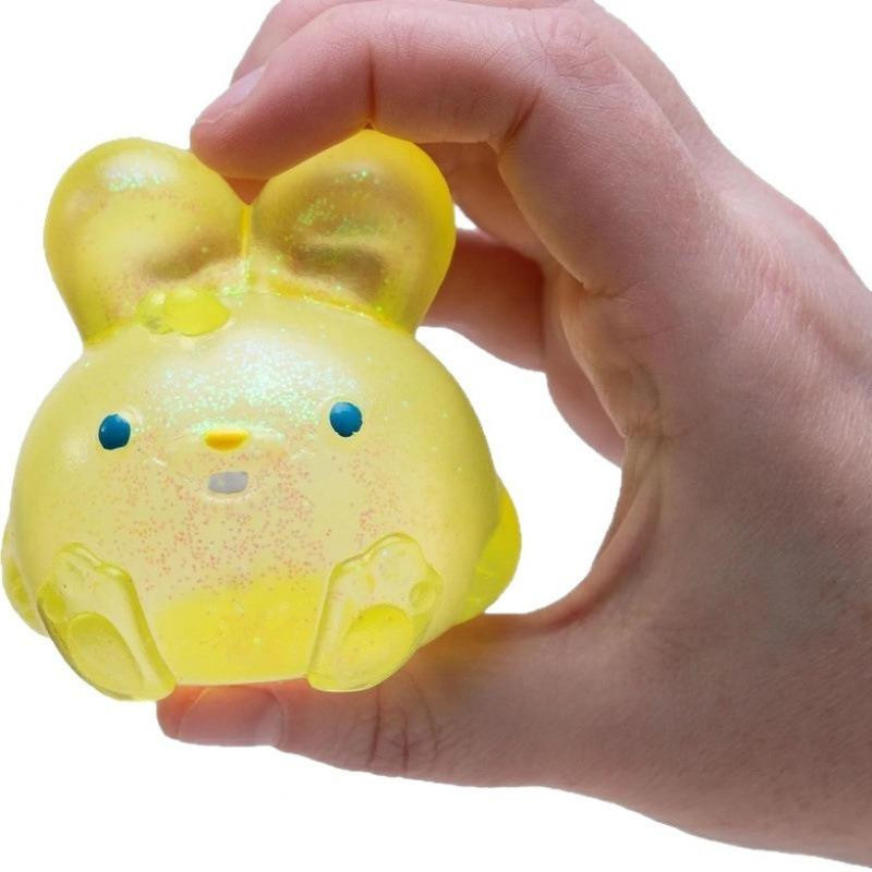 Yiran toy 1 Simulationshase Stofftier licht grau - Bild 3